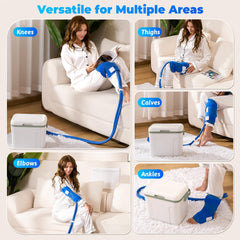 Pravoluxmax elastic straps offer adjustable fit for different joints.