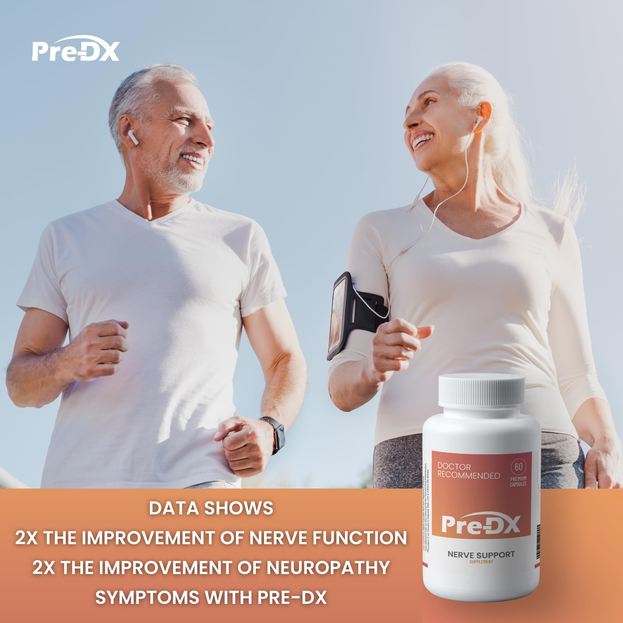 Pre-DX third-party test certificate showing purity and potency