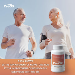 Pre-DX third-party test certificate showing purity and potency