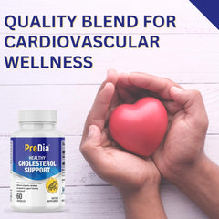 Predia Policosanol softgel capsules in packaging ideal for everyday use