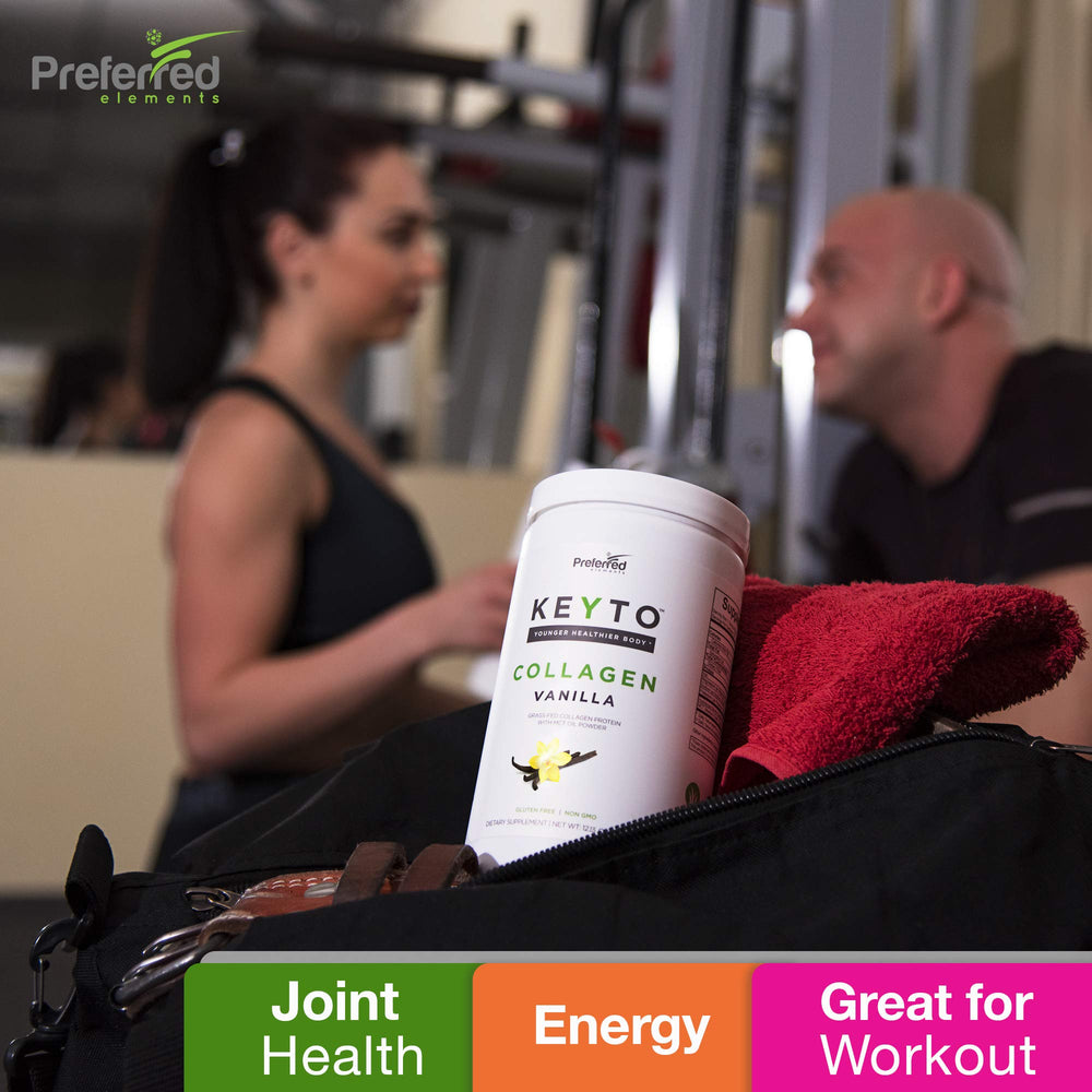 Preferred Elements Vanilla flavor dissolves smoothly in low-carb shakes.