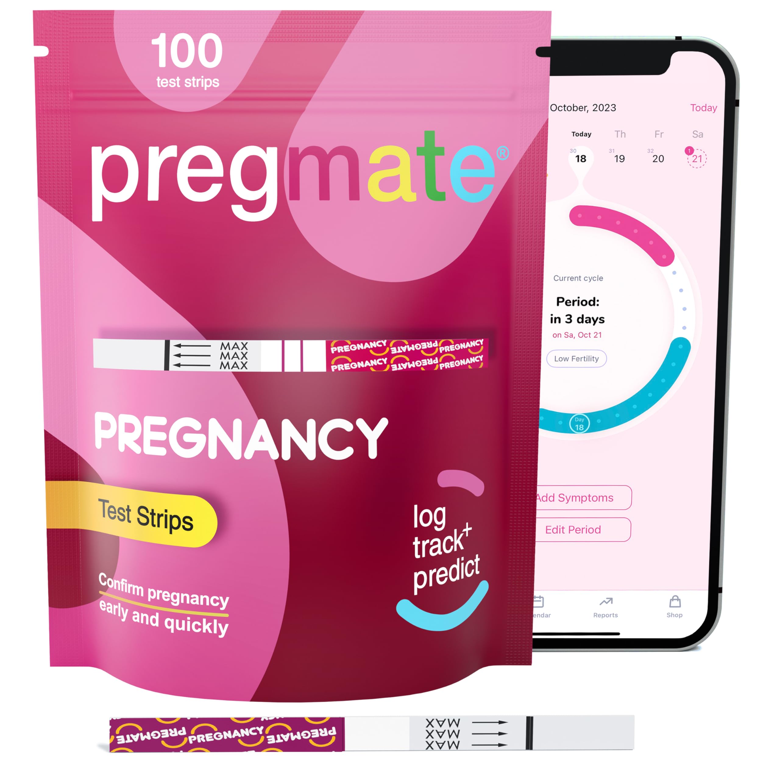 Pregmate accurate and reliable pregnancy test strip for home use