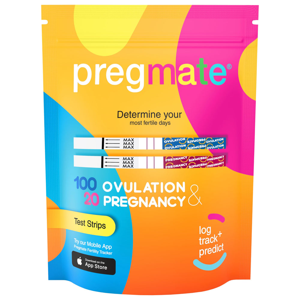 PREGMATE ovulation test strip packaging supports easy selection and quick setup.