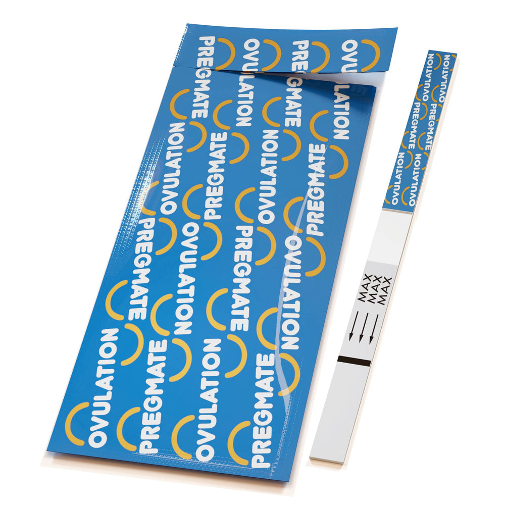 PREGMATE pregnancy test strip packaging easy to store.