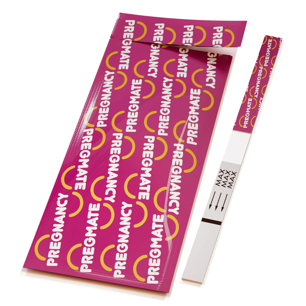 Pregmate two-pack box communicates an affordable, convenient testing solution.