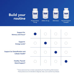 Pure Encapsulations Pregnenolone capsules offer vegan-friendly supplement options