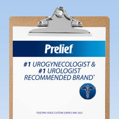 PRELIEF acid reducer caplets count details emphasize 300 capsules per pack.