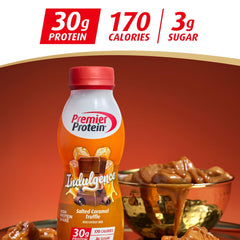 Premier Protein Indulgence ingredients panel highlighting quality components for daily nutrition.