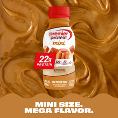 Premier Protein MINIs on-the-go snack bag illustrates hunger control