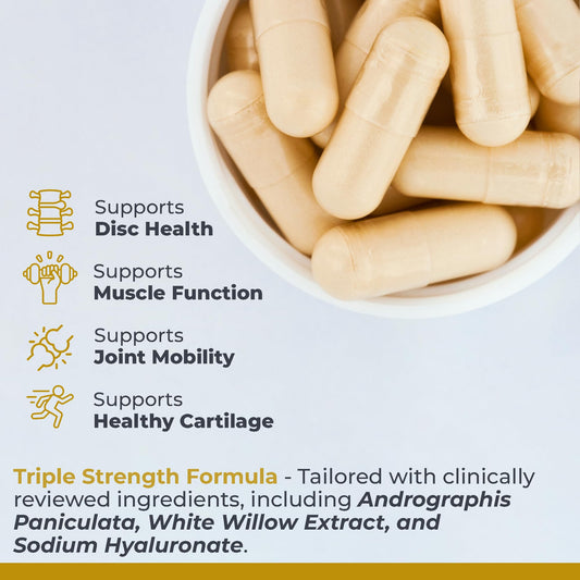 Premier Research Labs advanced formula close-up featuring ParActin and White Willow for joint health support.