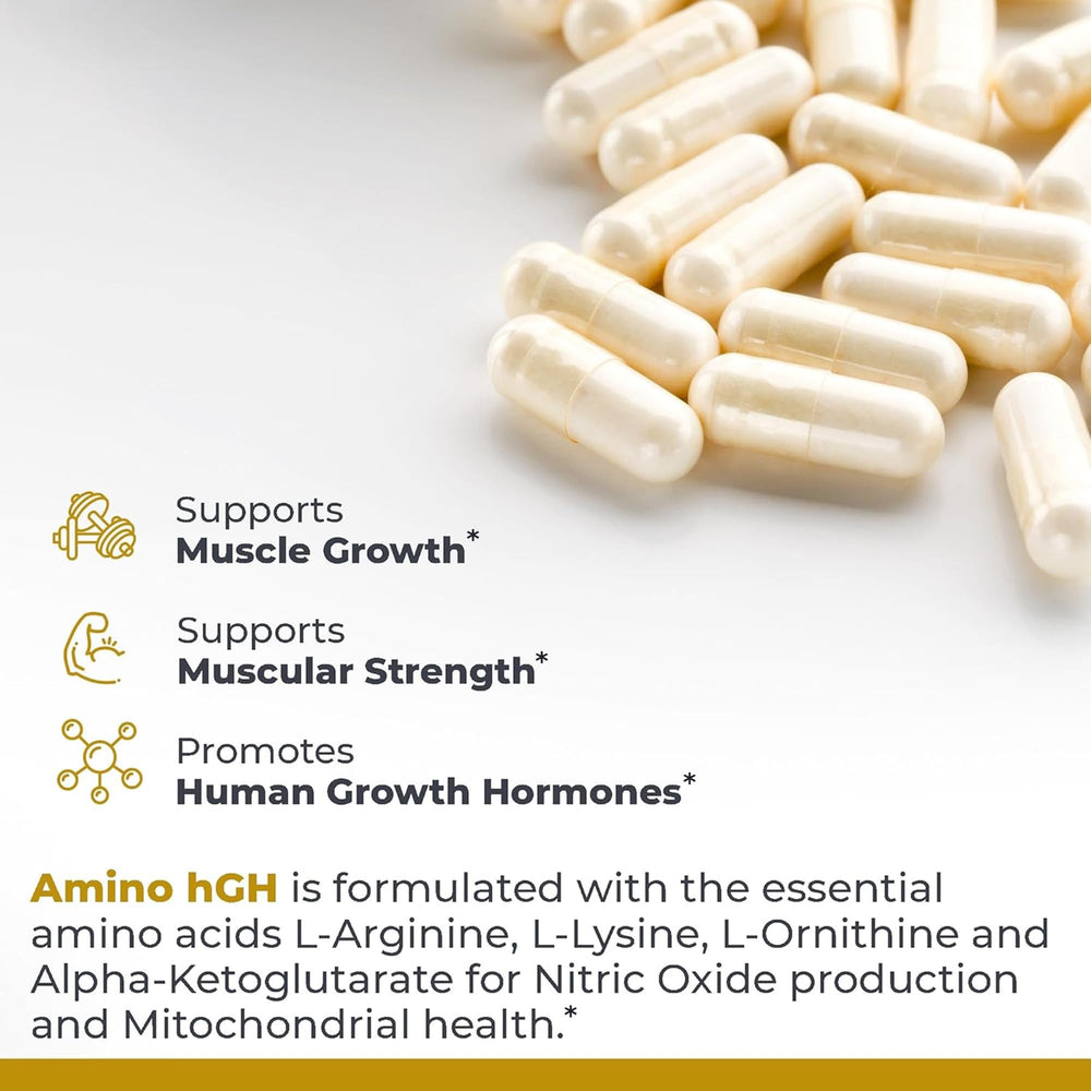 Serving after dinner shot illustrating seven capsules for recovery potential