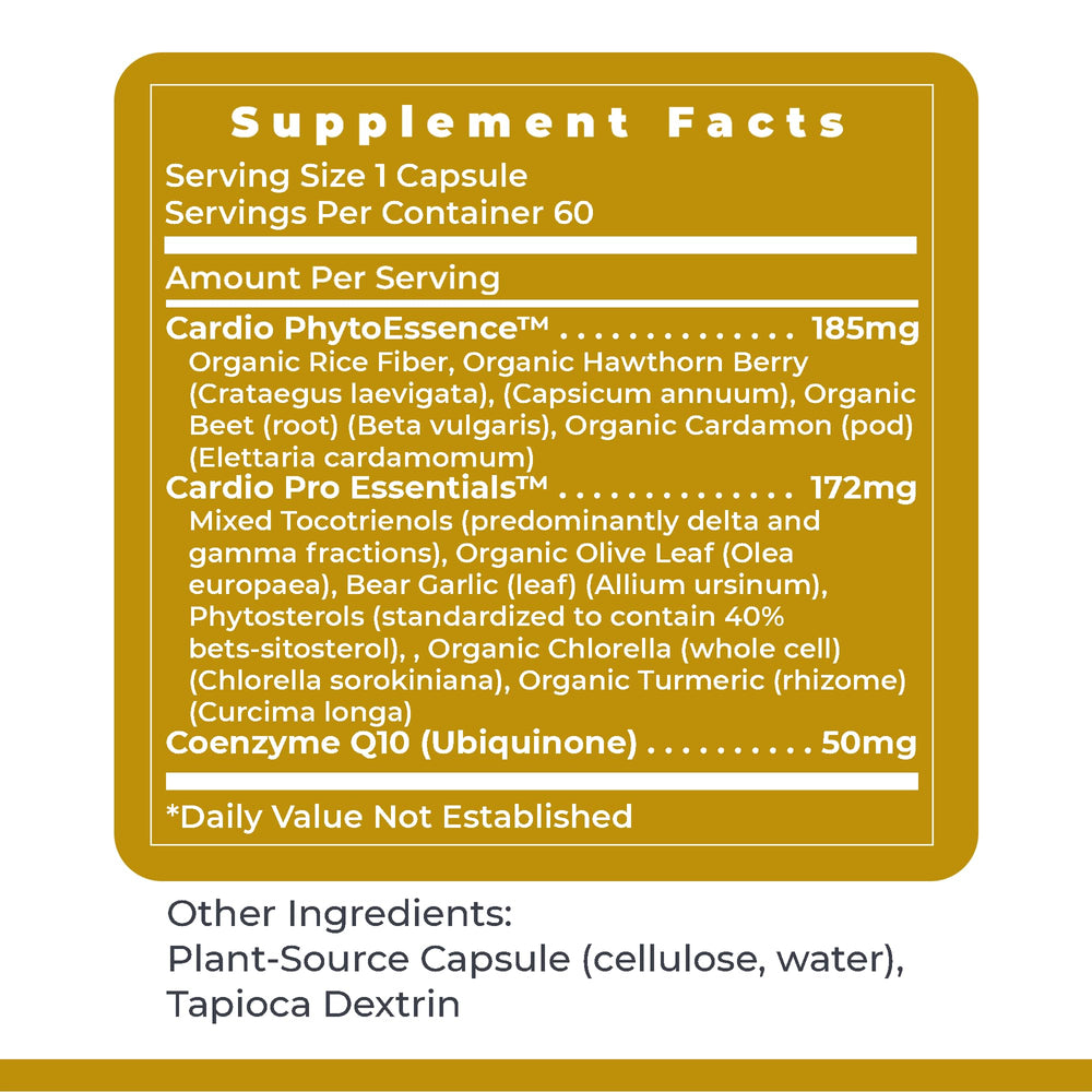 CardioVen capsules ready for daily routine to support energy function.