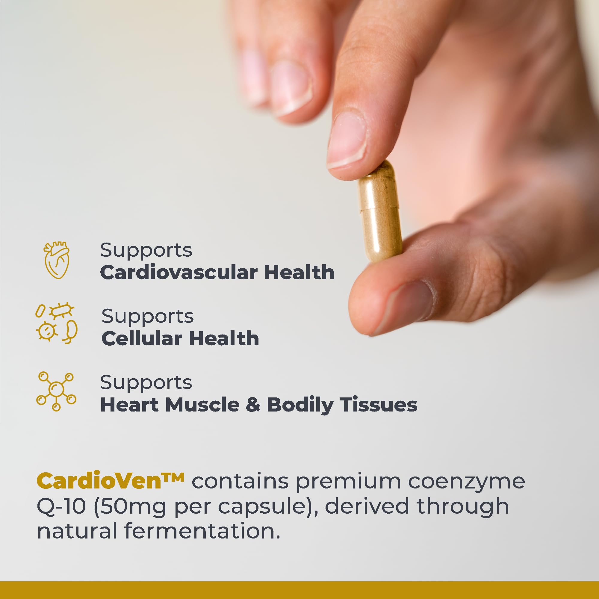 CardioVen phytonutrient blend image suggesting cayenne and chlorella synergy.