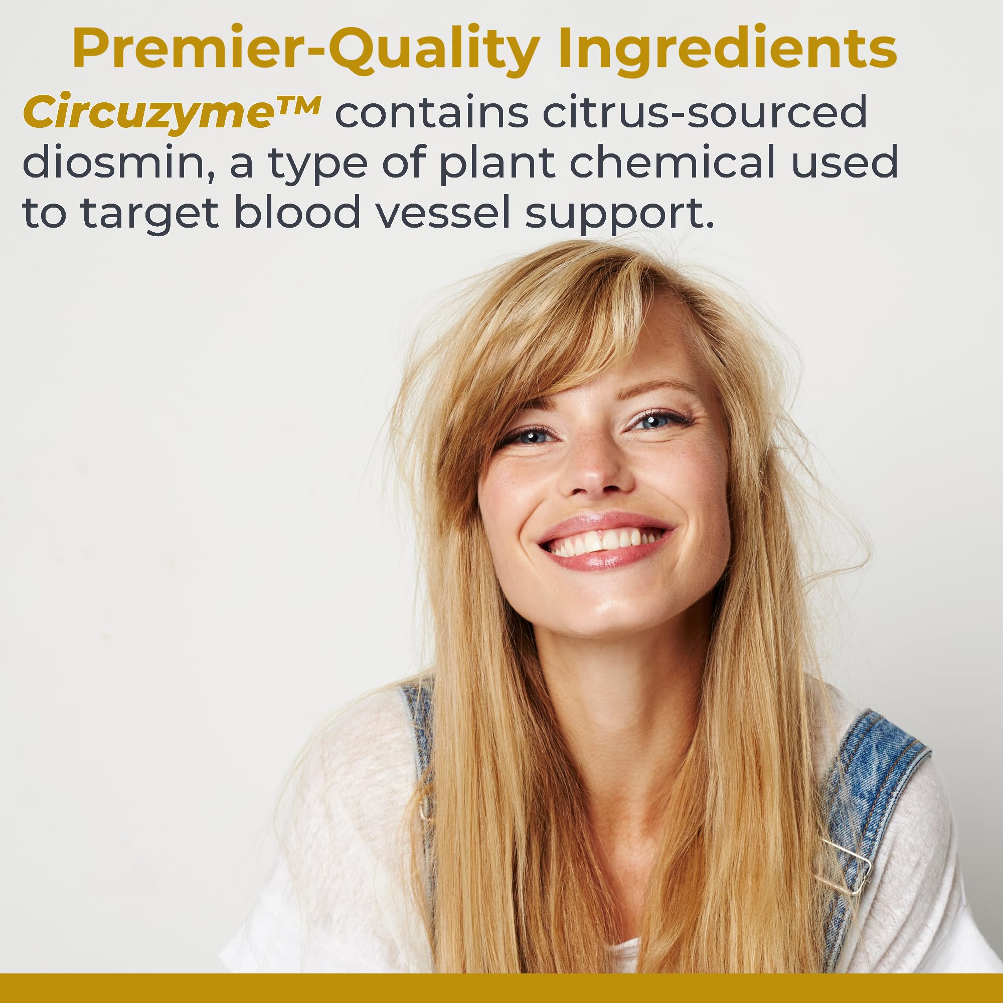CircuZyme bottle with cayenne and nattokinase label emphasizes botanical and enzymatic circulation support.