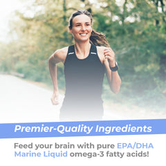 Premier Research Labs cold-filtration preserves omega-3 quality.
