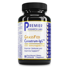 Premier Research Labs Colostrum-IgG bottle for immune health and gut support