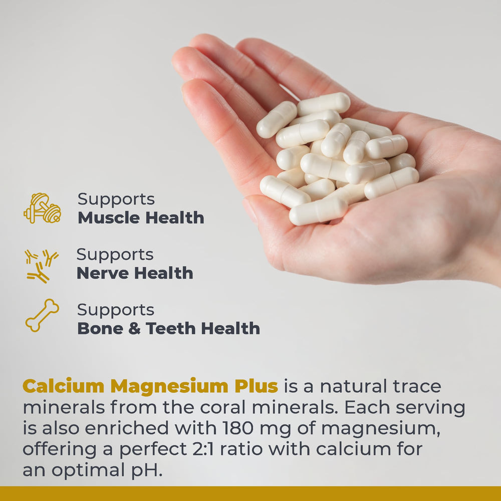 Premier Research Labs Coral calcium bottle close-up emphasizing vegan mineral source for bone health