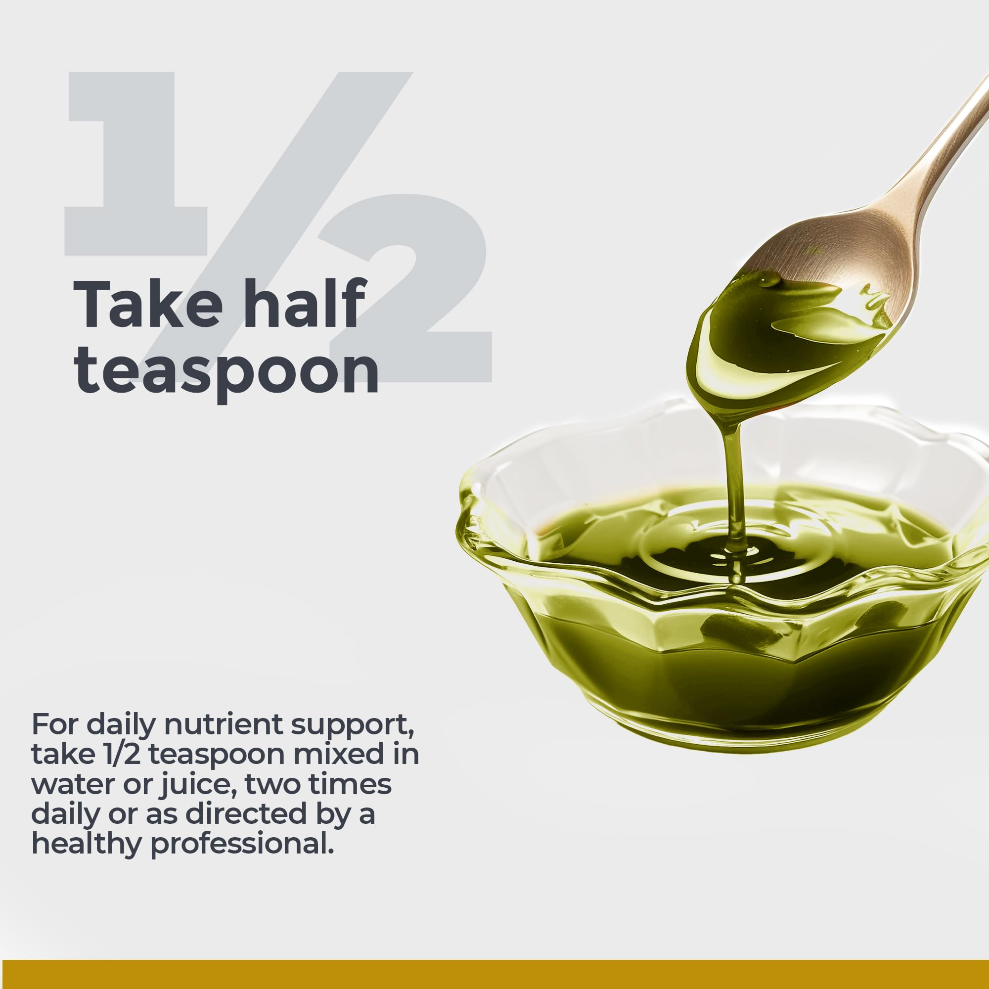 HM-ND liquid beside a juice glass emphasizes daily detox potential.