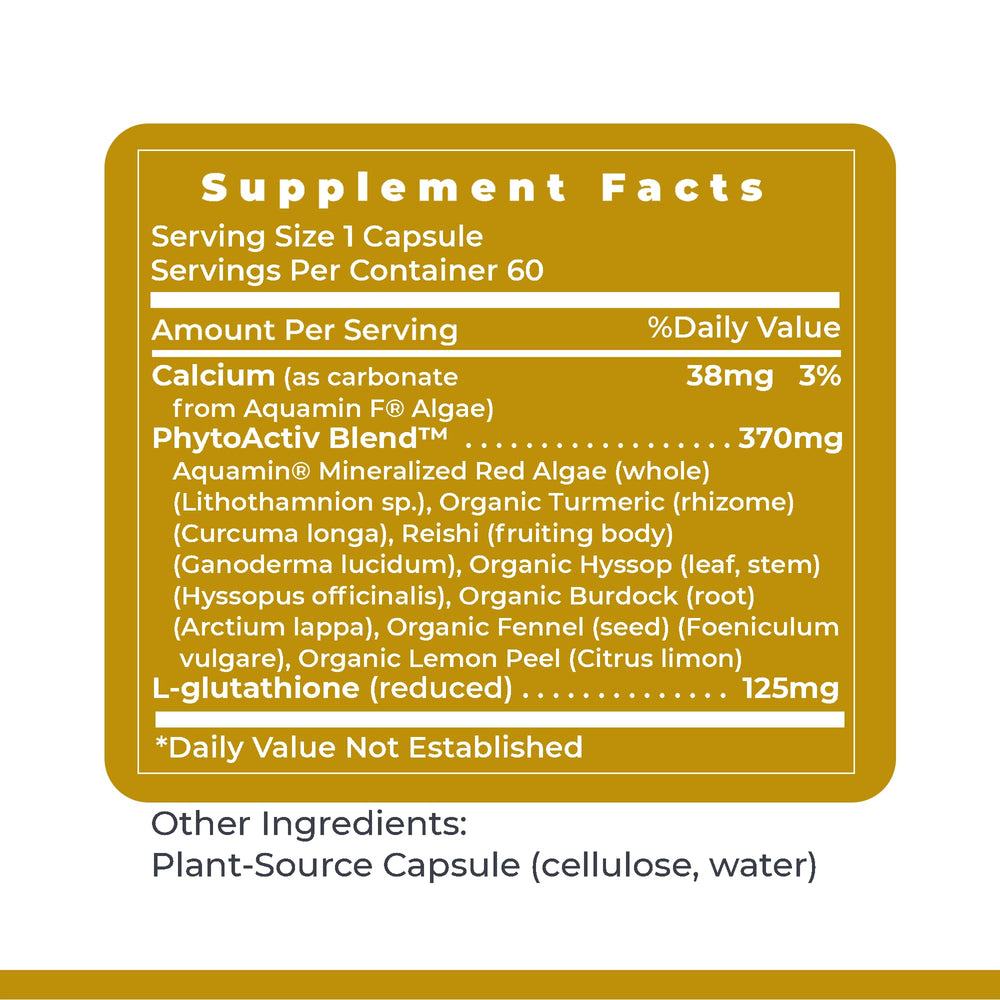 Premier Research Labs Glutathione Complex capsules ready for daily use