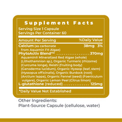 Premier Research Labs Glutathione Complex capsules ready for daily use