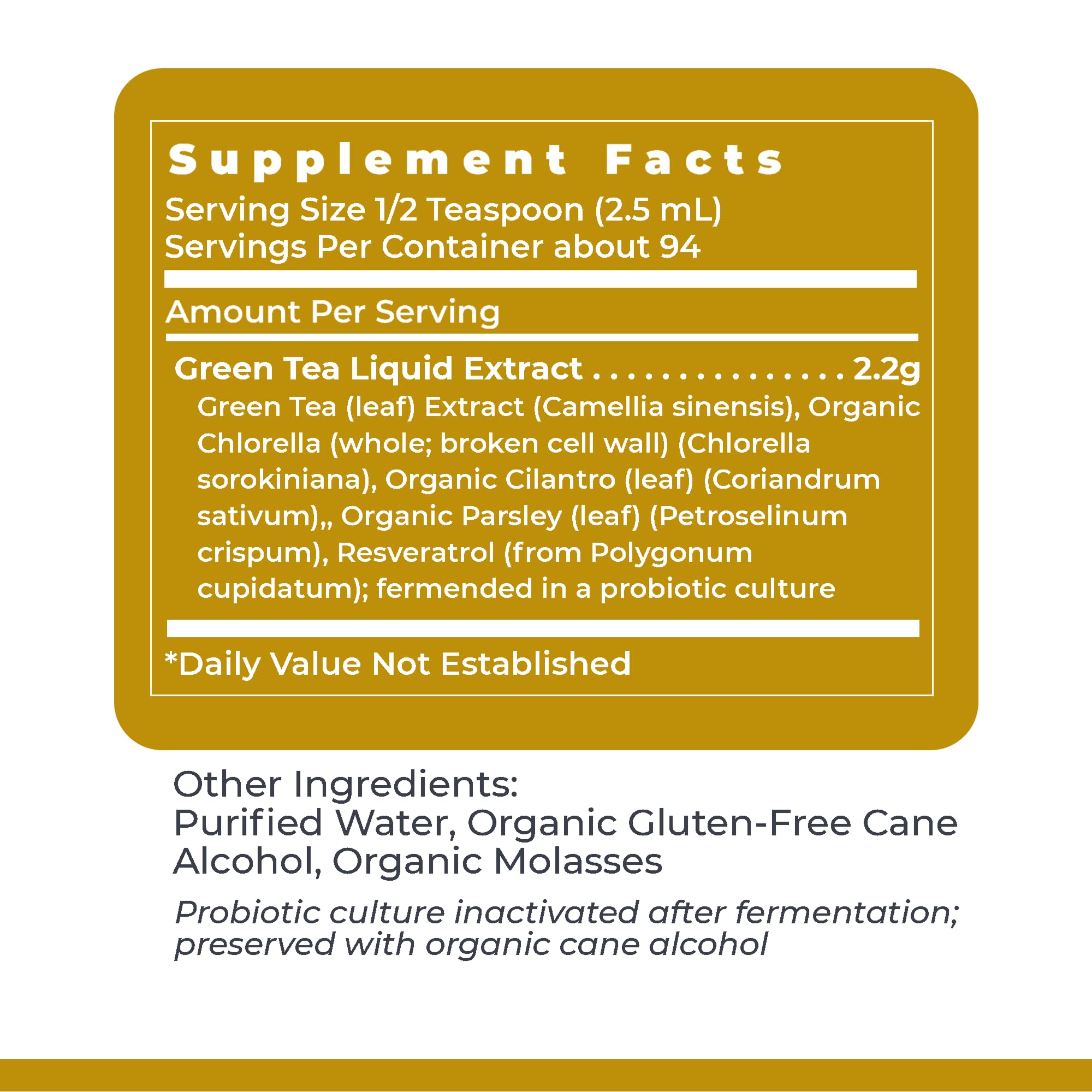 Packaging box for Premier Research Labs Green Tea-ND ready for shelf.
