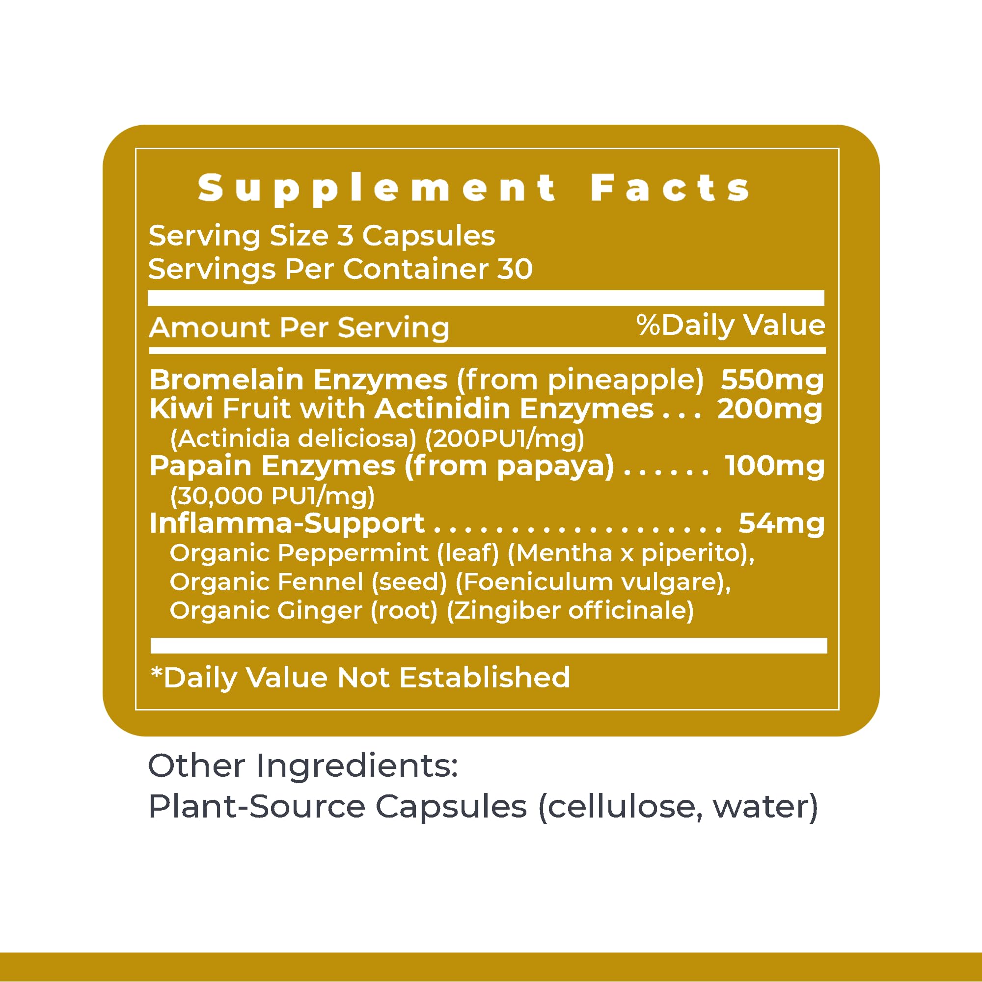 Premier Research Labs Inflammacidin kitchen scene conveys everyday use and routine capsule intake