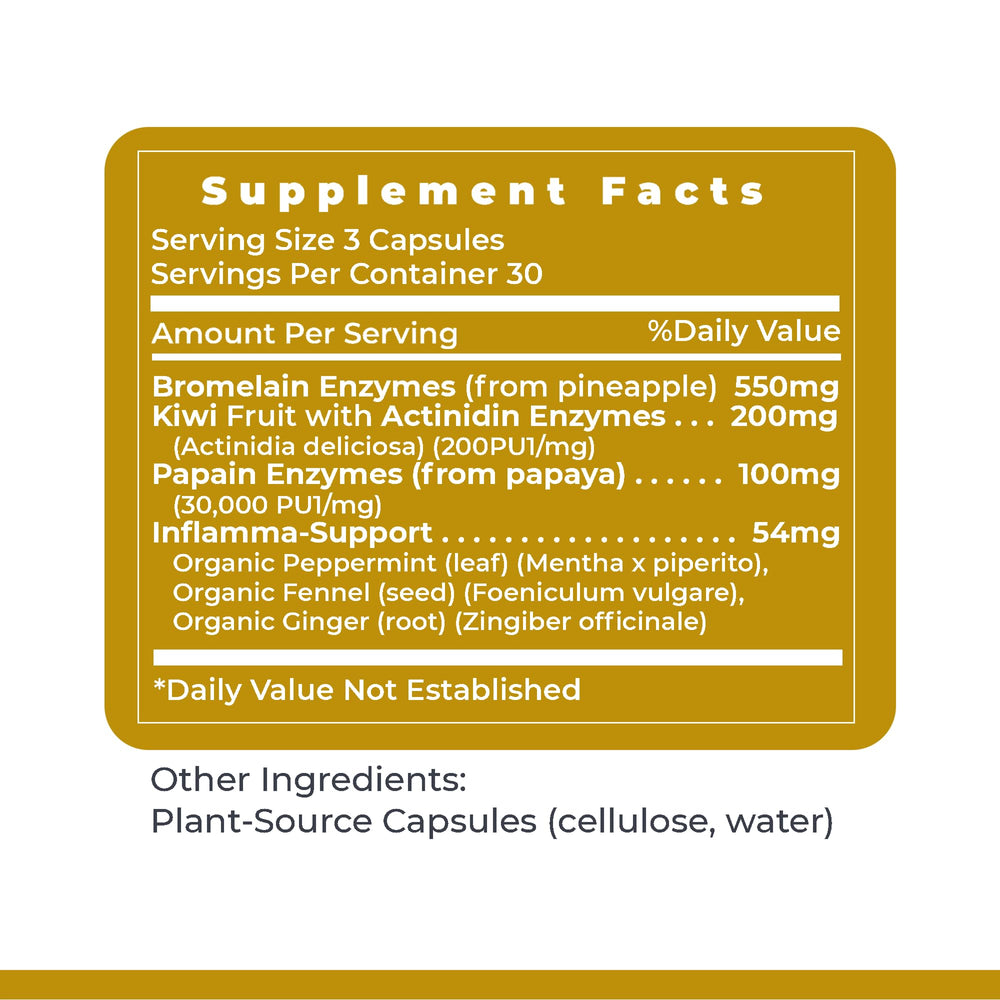 Premier Research Labs Inflammacidin kitchen scene conveys everyday use and routine capsule intake