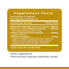 Premier Research Labs Inflammacidin kitchen scene conveys everyday use and routine capsule intake