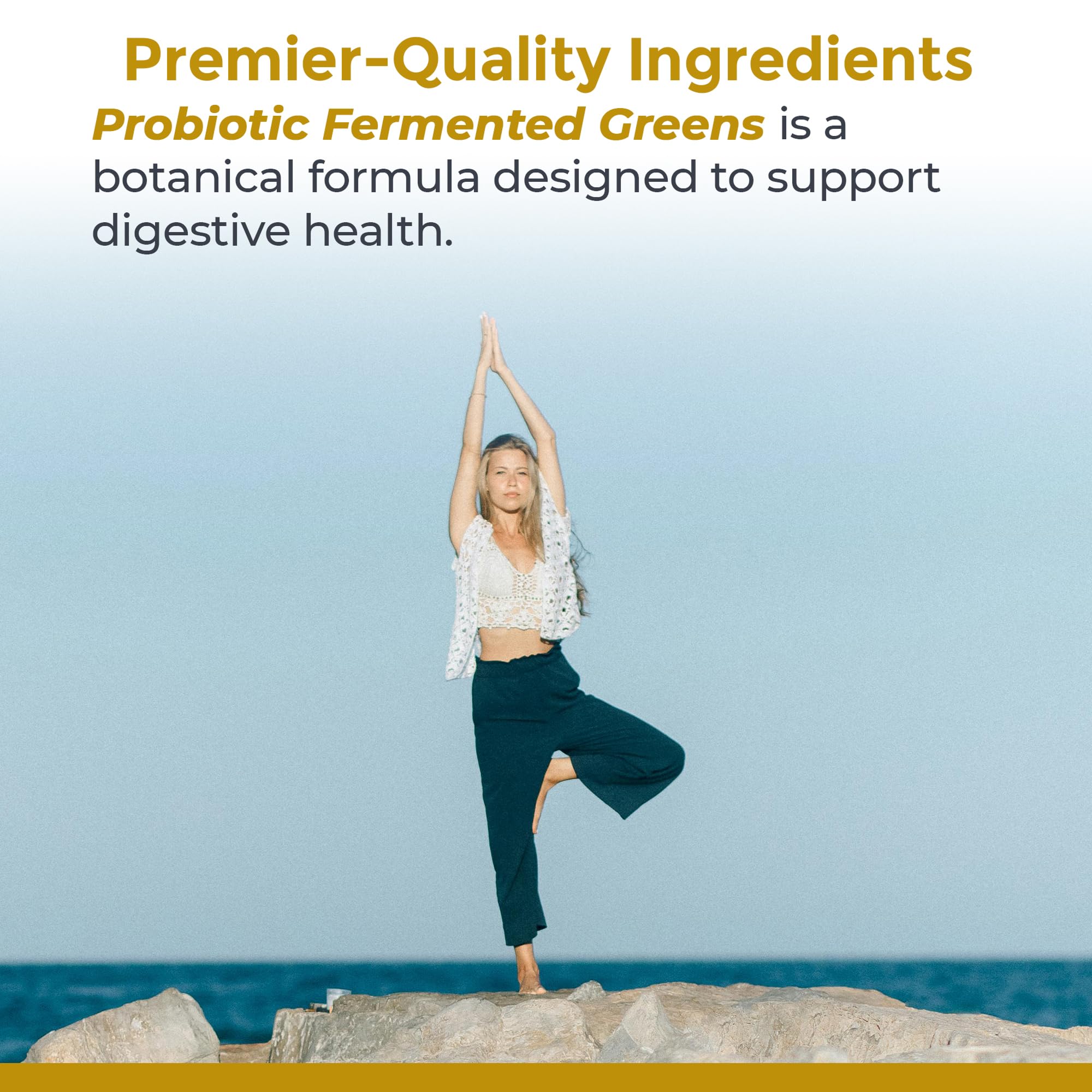 Premier Research Labs low-temp air-dried greens presentation preserves nutrients.
