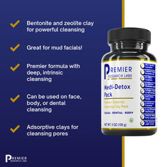 Premier Research Labs Medi-Dental Pack silica and mineral oxides visible in composition