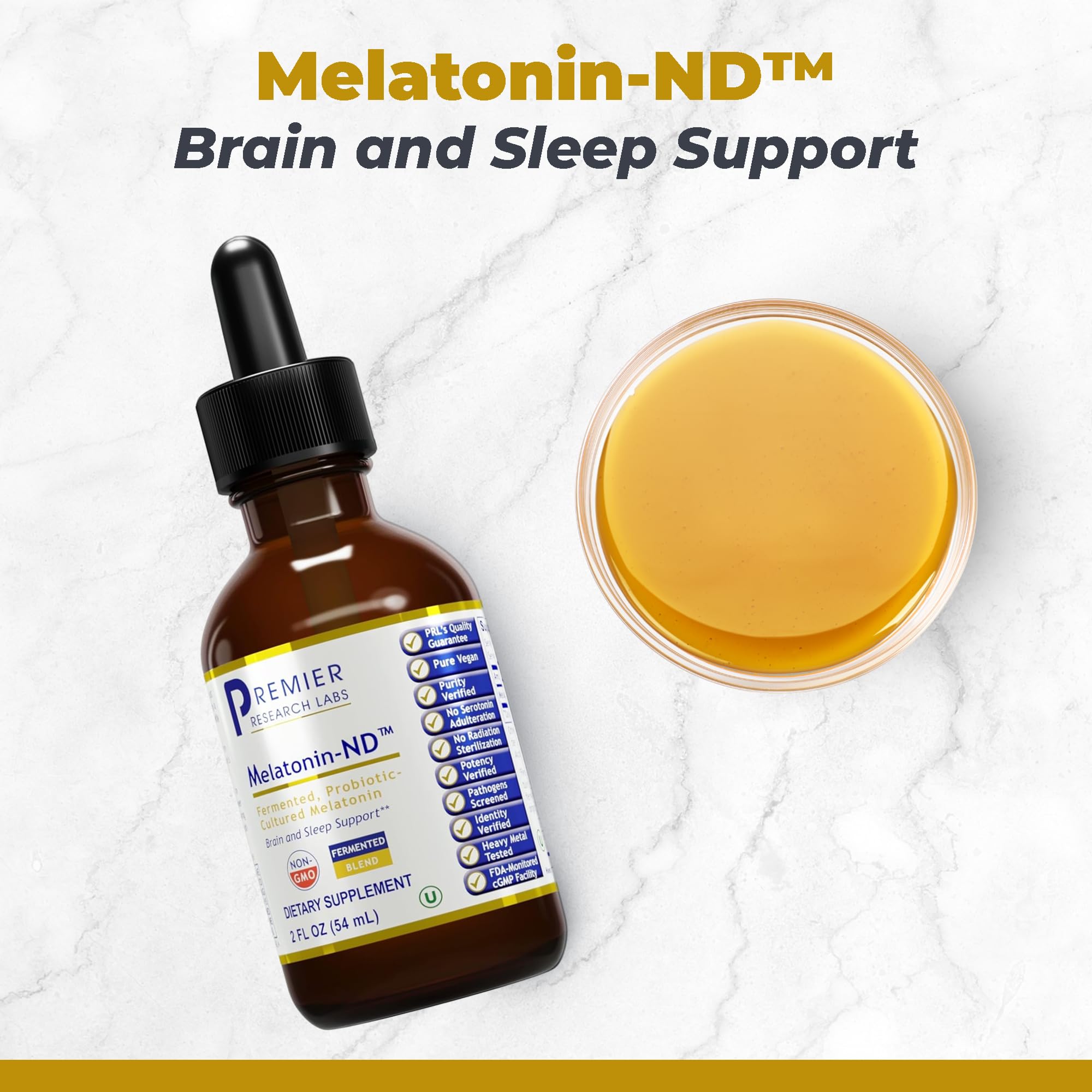 Melatonin-ND with organic ingredients for clean nightly routines.