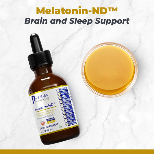Melatonin-ND with organic ingredients for clean nightly routines.