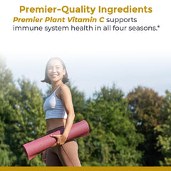 Premier Research Labs Vitamin C with bioflavonoids and rose hips for enhanced absorption.