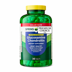 Premium Choice Co Spring Valley bottle close-up for joint support