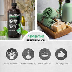 Premium Nature Peppermint Oil for soap making showcases versatile aromatic base.