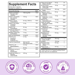 Premom label ingredient list close-up shows traceable formulation.
