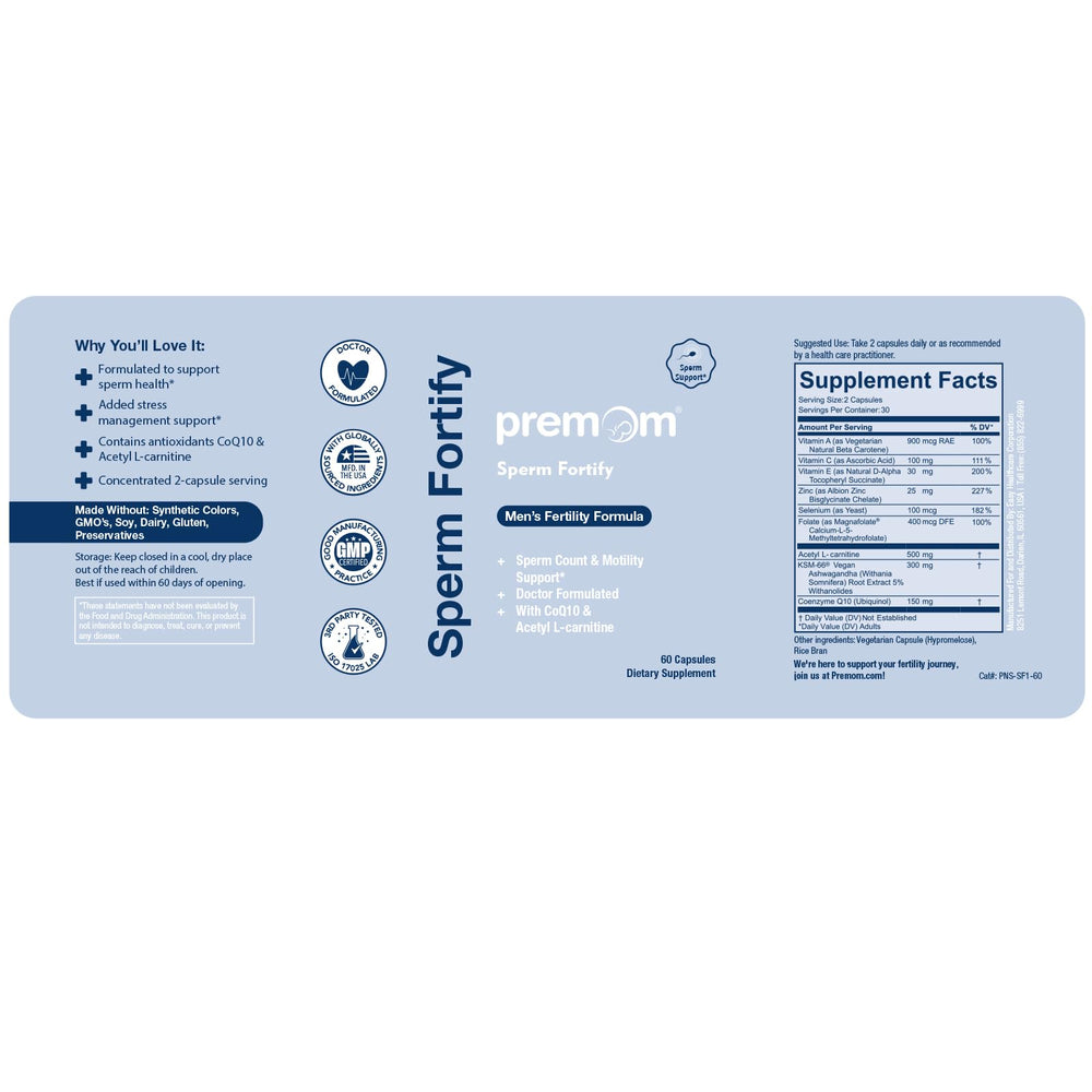 Premom Sperm Fortify Predad app feature helps couples stay connected.