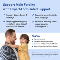Premom Sperm Fortify facility badge indicates trusted US-made quality.