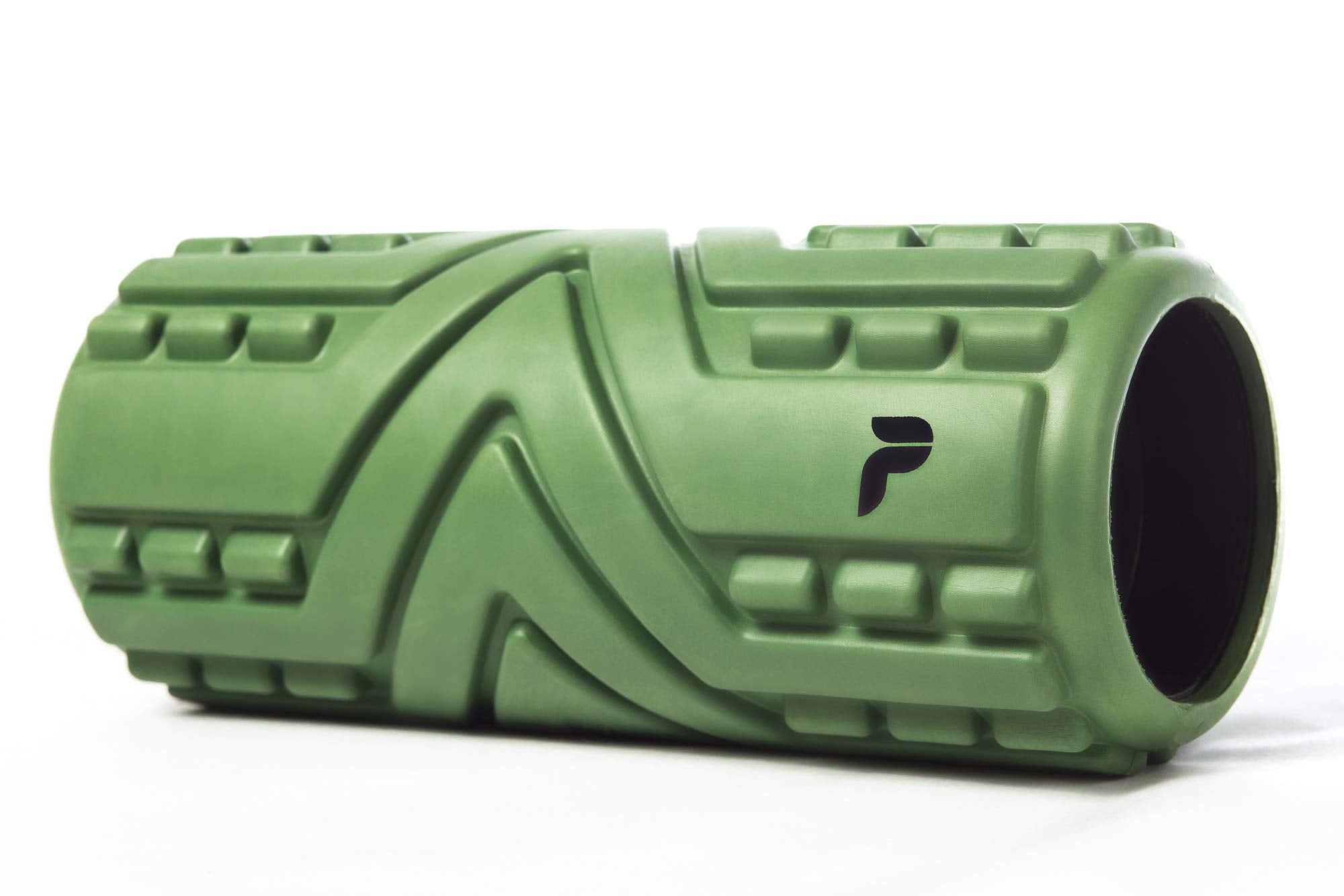 Premvida Vibrating Foam Roller front view showing compact design for portability