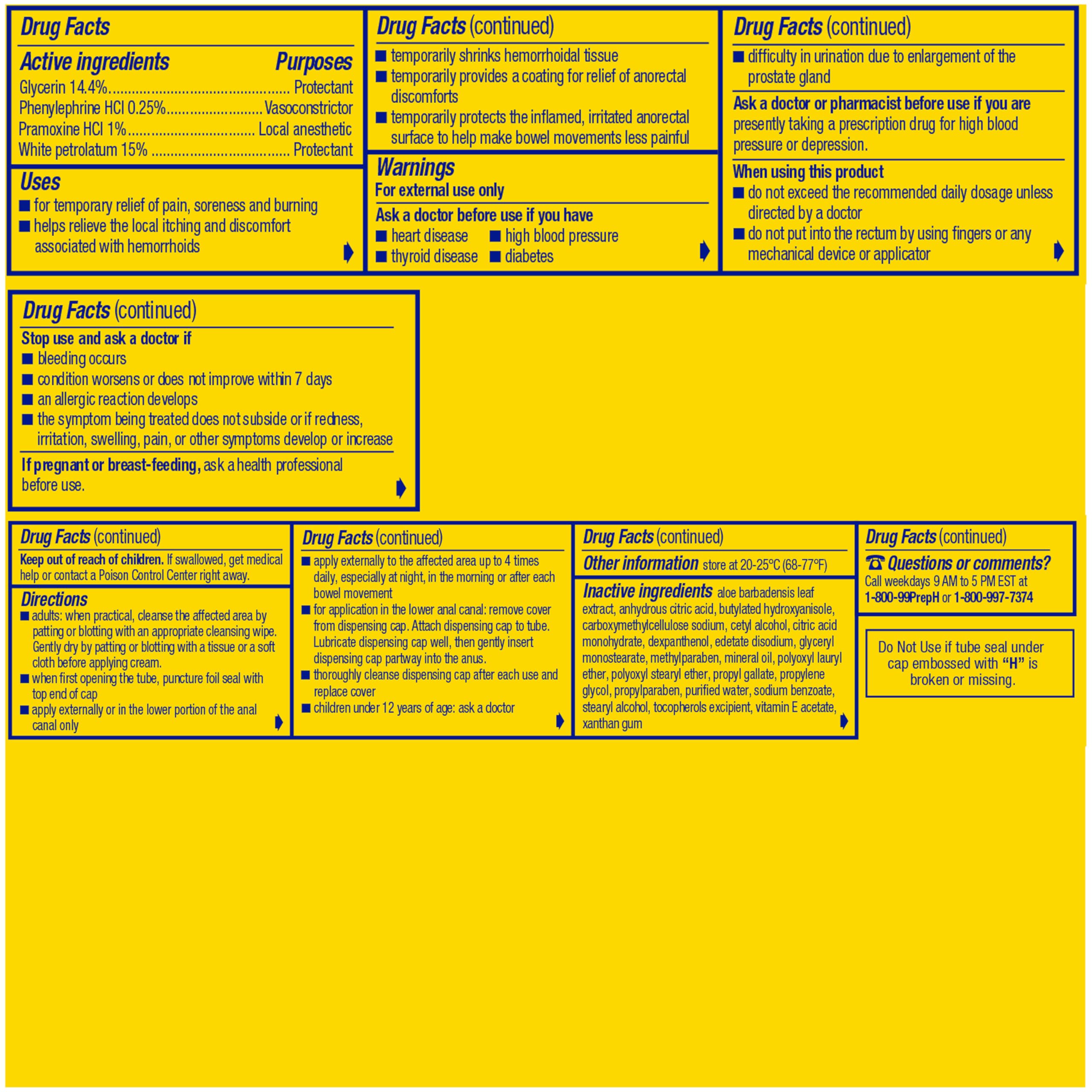 Preparation H Medicated Wipes cool, soothe, and cleanse before treatment.