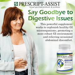 Prescript-Assist 28 strains label emphasizing diverse soil-based microflora
