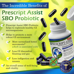 Prescript-Assist packaging label emphasizes vegan, no pea protein, plant-based formula