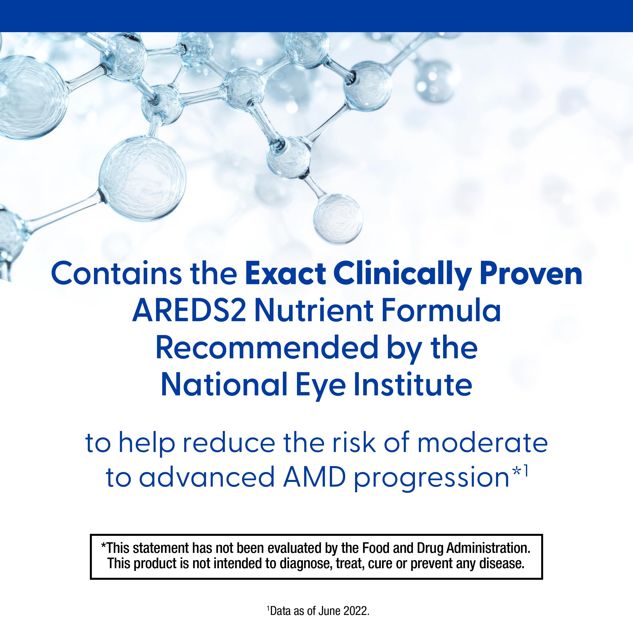 PreserVision AREDS2 label close-up highlighting lutein and zeaxanthin.