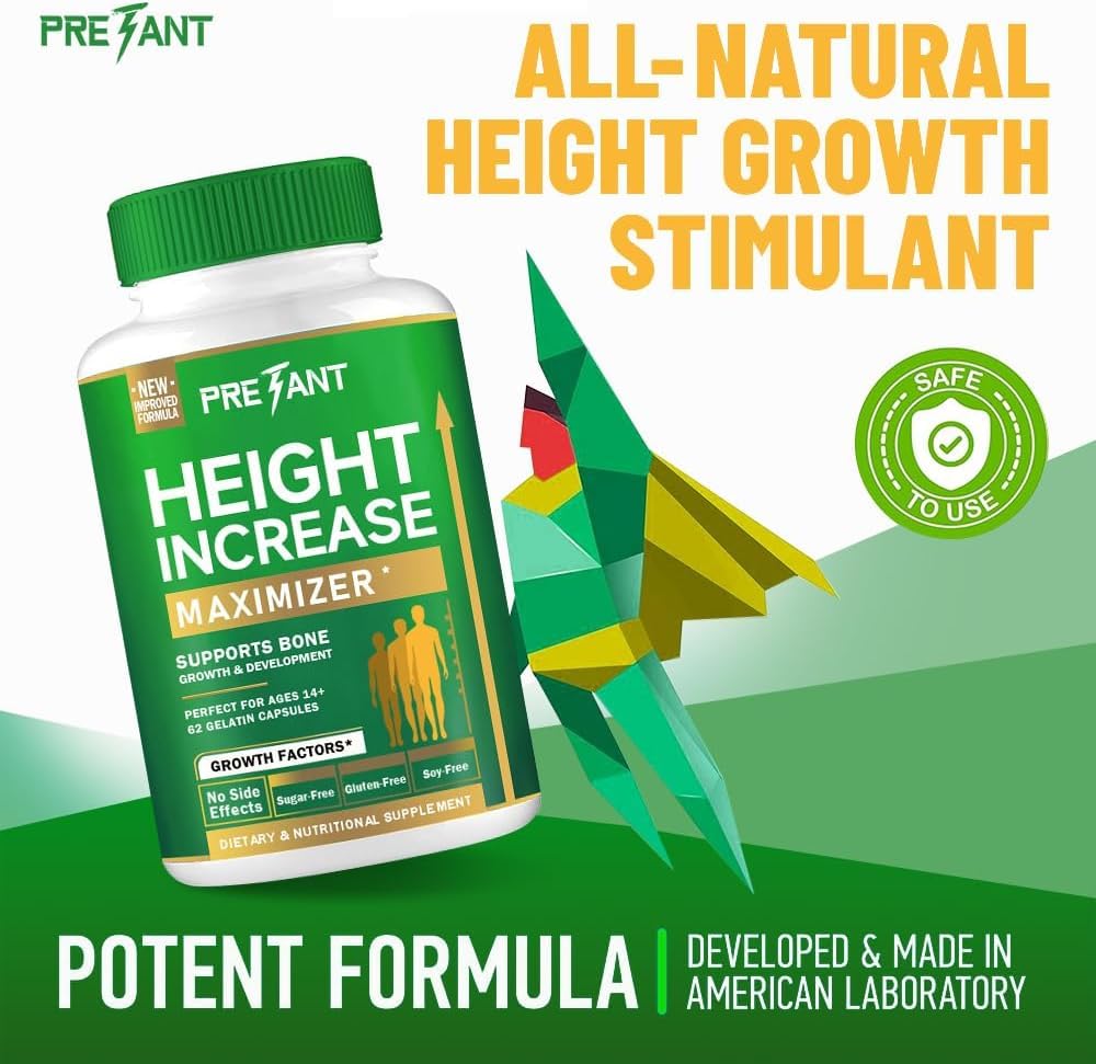 PRETANT Growth Capsules family-pack suggests a shared daily supplement routine.
