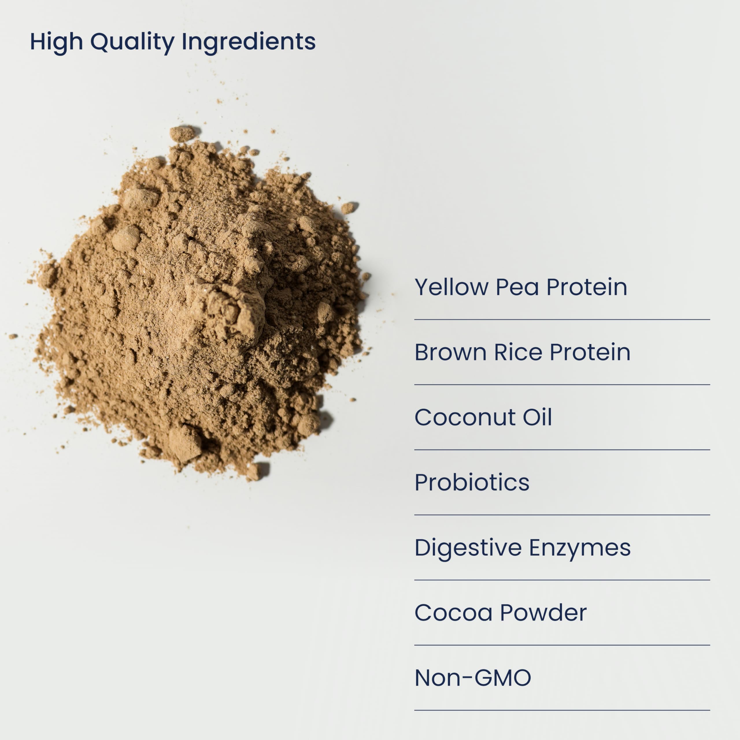 Previnex Nourify Plus pea and rice blend signals vegan protein advantage.
