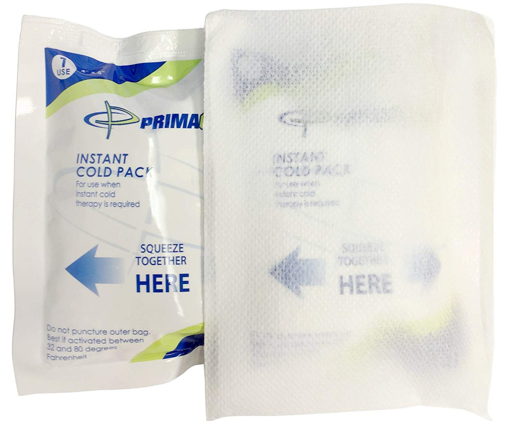 Primacare CSPCP-45 activated pack shows squeezing activates cooling