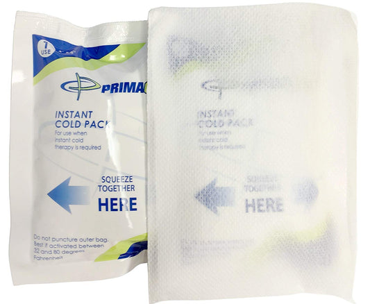 Primacare CSPCP-45 activated pack shows squeezing activates cooling