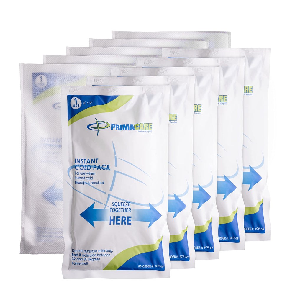 Primacare PCP-69 activation ice pack for instant cold therapy without refrigeration.