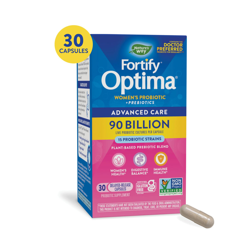 Primadophilus Optima Women probiotic blend promotes yeast balance