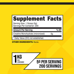 Primaforce Creatine serving scoop included for precise 5 g servings